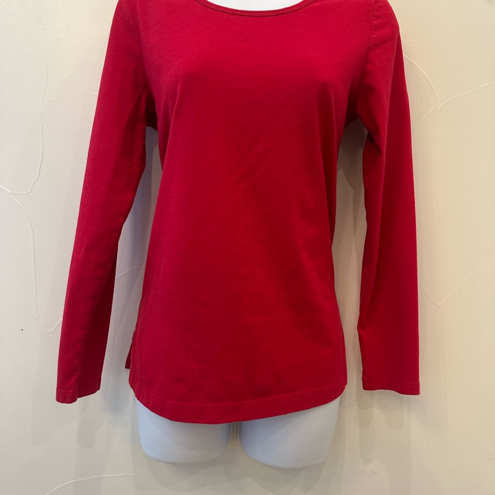 Family PJs Red Long Sleeve Tee – XS